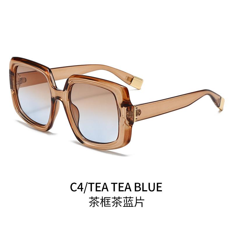 New Stylish Square Sunglasses For Women & Men Trendy Multi-Color Eyewear Chic European & American Fashion Luxe Shades