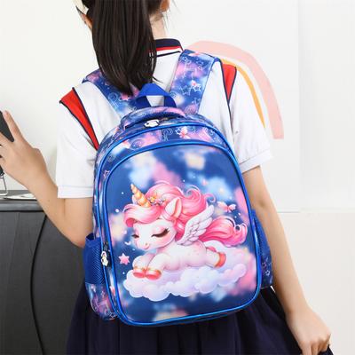 Schoolbag1011 New Children's Cartoon Bread Shape Backpack Multi-color Optional Burden Reduction Schoolbag Primary School Students Go To School