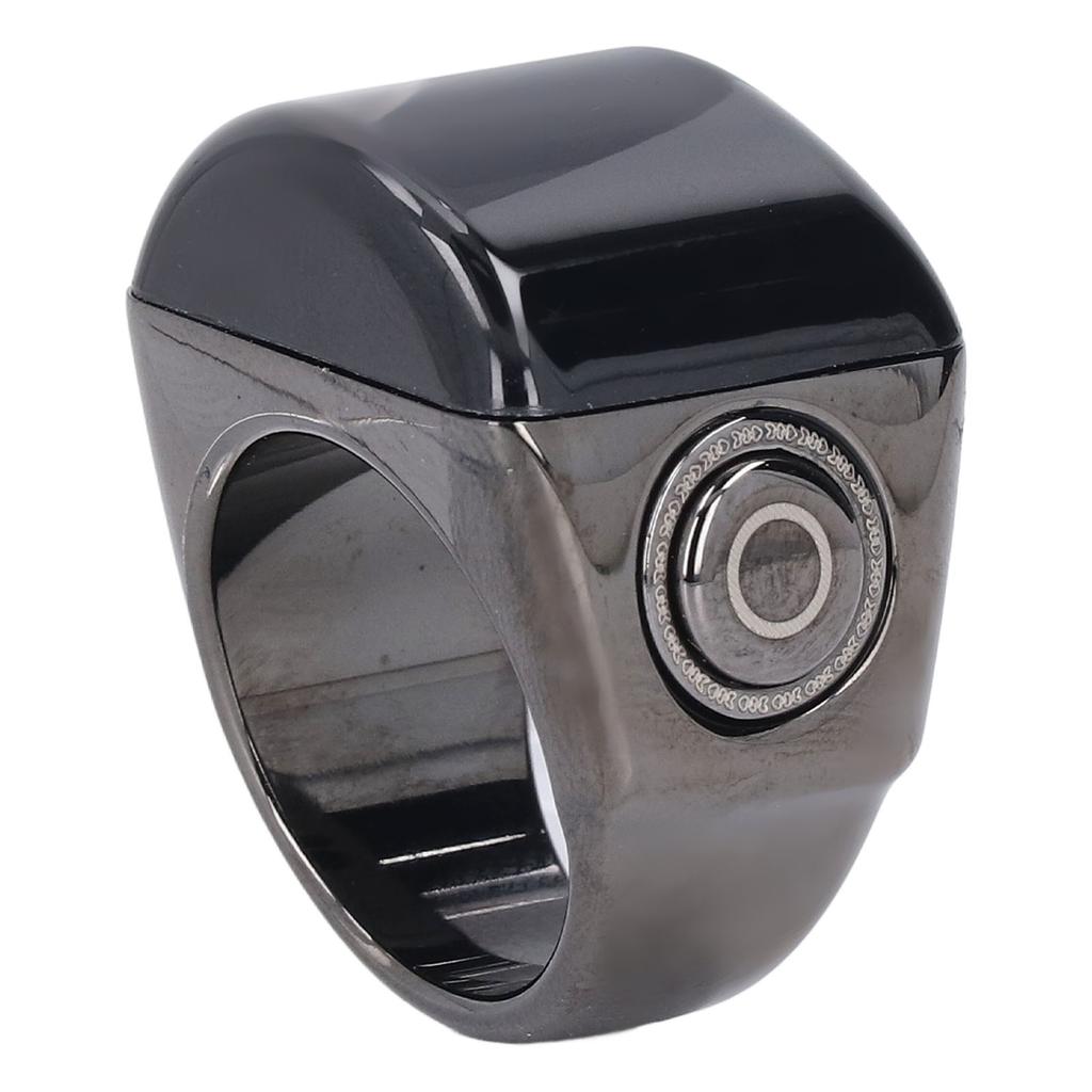 Smart Tasbih Zikr Prayer Zinc Alloy Organic LED BT 20mm Smart Ring Counter Gift