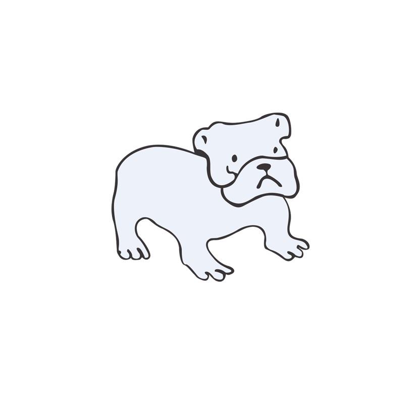 Cartoon Animal Brooch: Cute Dog Pin Badge for Shirts, Sweaters, Jeans - 10 Styles
