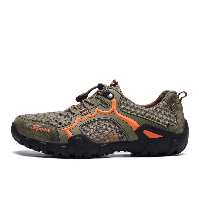 Men's Breathable Mesh Sports & Casual Hiking Shoes - Lightweight & Soft Sole for Summer