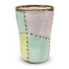 High Cup Blue Patchwork Hasami Ware Kobo Sho Made In Japan J-kitchens ~