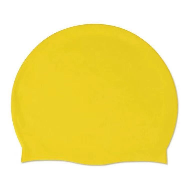 Adult Silicone Swimming Cap: Unisex, Long Hair, Waterproof, Ear Protection, Professional Fit