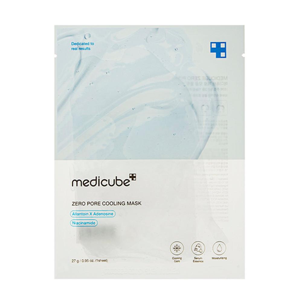 Medicube Zero Pore Cooling Mask, 3pcs - Pore Cooling Soothing Care, Korean 3pcs