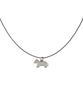 Preppers Club Lil Pony Black String Surgical Necklace