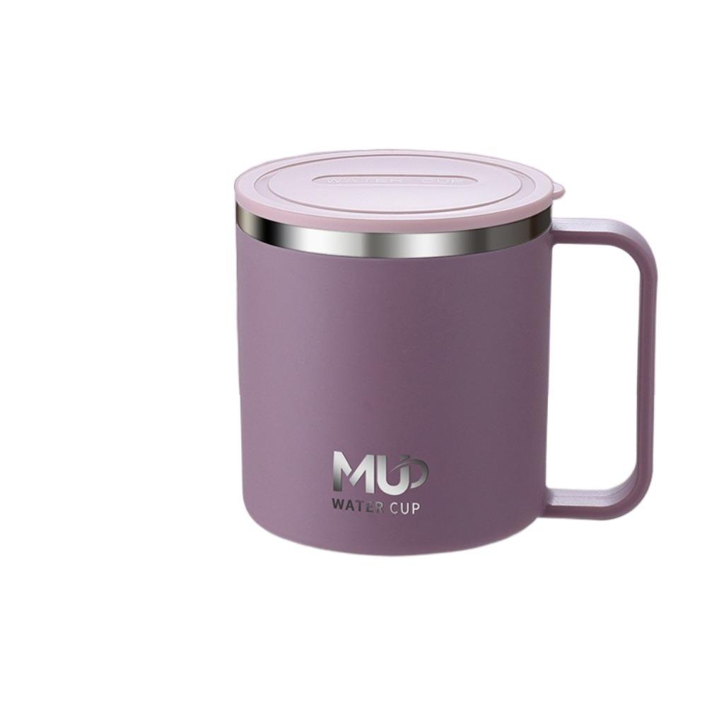 Reusable Coffee Mug Large Capacity Milk Tea Cup Fashion Insulated Drinking Cup  Office Drinkware