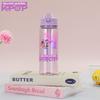 Demon Hunter Plastic Water Cup Rumi Mira Zoey Drinking Bottle Hunters Gourde Cups Warriors Gourd KPOP HUNTRX 900ml k pop Kid Friendly Entertaining Fun