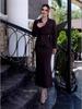 2025 Elegant Summer Two-Piece Set: High-Waisted Slimming Skirt & Jacket
