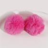 Hair Ball Multicolor Pompoms for Keychains Shoes Hats DIY Handmade Jewelry Craft