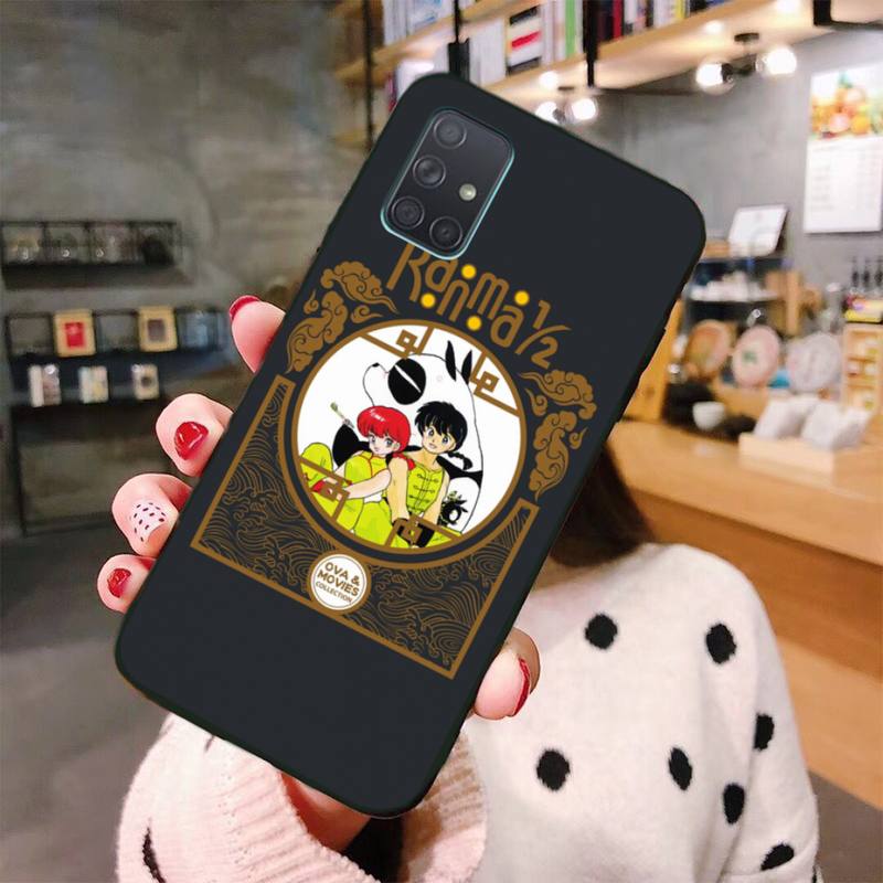 USAKPGRT Ranma 1 2 Painted Phone Case For Samsung Galaxy A21S A01 A11 A31 A81 A10 A20E A30 A40 A50 A70 A80 A71 A51