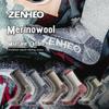 Zenheo Outdoor Men's and Women's Professional Merino Wool Hiking Socks Hiking Merino Wool Socks Sports Socks