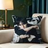 S-Star Lee Min-ho Square Double-Sided printed Pillow Case Bedroom Bedside Pillow Sofa Cushion Cover