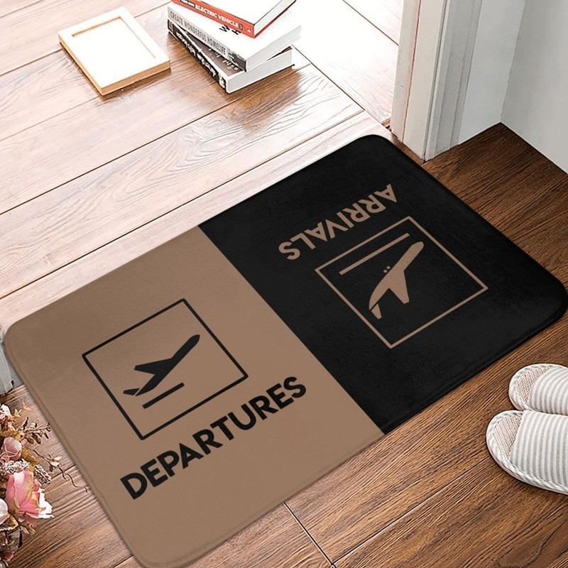 Modern Airport Runway Printed Pattern Welcome Rug Living Room Bedroom Entrance Doormat Kitchen Front Door Mats Non-slip Rug
