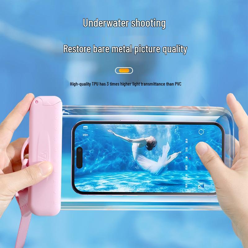 Waterproof Phone Case: Touch-Screen Pouch for Swimming, Diving, Rafting, and Photography