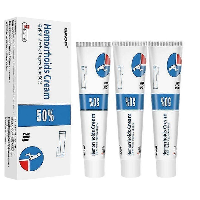 3X Hemorrhoid Cream Herbal Formula Hemorrhoid Cream Gel Herbal Formula, mild and
