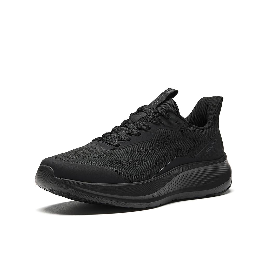 Anta Shining 14 Fabric Rubber Comfortable Low-Top Training Shoes Men Sneakers Black 112617713-1