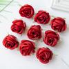 Artificial Flowers Silk Roses Heads Garland Accessory Home Table Wedding Festival Decoration Valentine's Day Diy Gifts Scrapbook