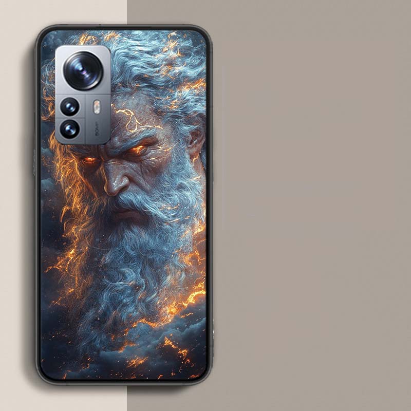 

Greek God Statue Face Zeus Phone Case For Redmi Note 15 Pro 5G 14 13 12 Pro Plus 11 11T 11E 11S 10 Pro 10S 9 9S Cover Cell Clear Redmi Note 9