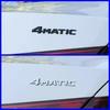 3D ABS 4MATIC Logo Car Rear Trunk Letters Emblem Badge Stickers For Mercedes Benz W246 W204 W205 W212 W213 R350 C300 E300 W447 DL8