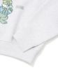 COVERNAT WOMAN Crop Cloverney Embroidered Sweatshirt Heather Gray