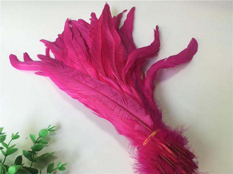 10Pcs/lot Natural Rooster Tail Feathers 25-30CM 10-12" Pheasant Feathers for Crafts Wedding Decoration DIY Clothes Plumas