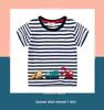 Boys' Cartoon Embroidered Pure Cotton Short-Sleeve T-Shirt - 2026 Summer Collection