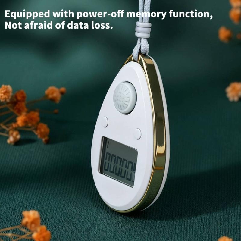 6 Channel LCD Screen Handheld Tally Counter 6 Digit Portable ABS Counter For Sports Scoring And Warehouse Counting
