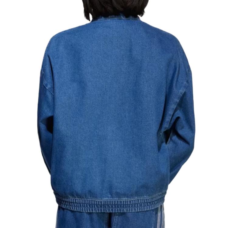 Adidas Originals Sweatshirt Denim Blue Teenagers JC7878