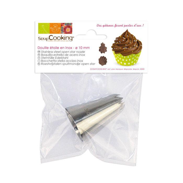 Stainless Steel Pastry Nozzle - Star