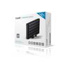 Boîtier externe TooQ TQE-3530B pour disque dur 3.5 Sata3 USB 3.0 - Noir