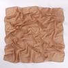 Versatile Solid Chiffon Scarf 90cm Square Headscarf For Women