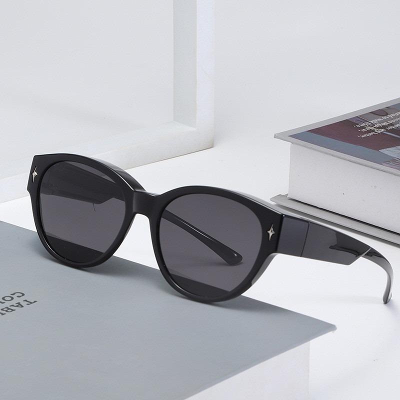 Women Men That Can Be Worn Over Other Glasses for Driving Riding Fit Over Glasses Sunglasses Cat Eye Shades Wrap Around