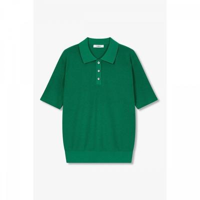 Short Sleeve Knit Collar Neck 9106252171 