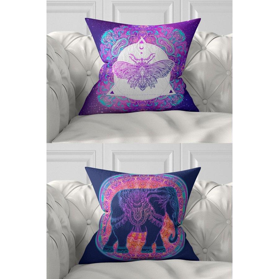 7 Pieces Custom Design Digital Printed Cushion Cover Set