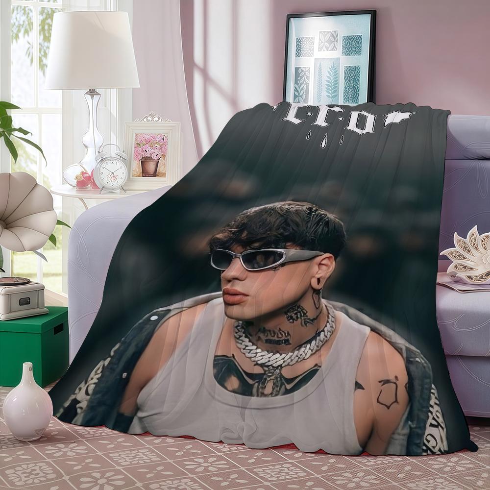 

Rapper Cro Blanket Warm And Soft Suitable For Bedroom Living Room Sofa Bed Office Travel Camping 30x40in