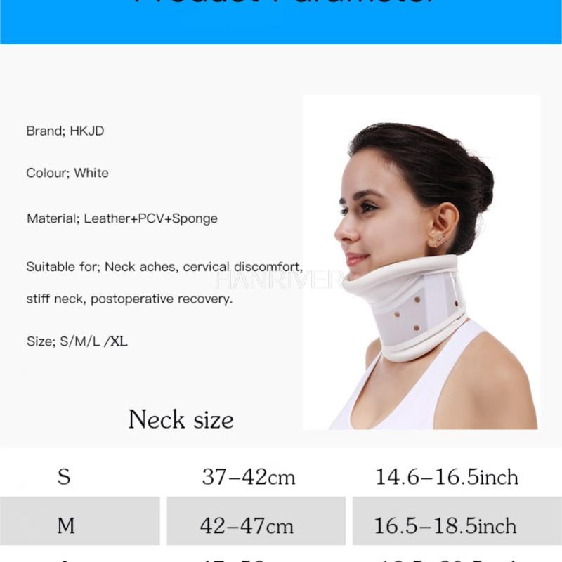 Lékařská krční ortéza límec s oporou brady pro úlevu od ztuhlosti Krční límec správná podpora krku bolest Péče o kosti zdraví