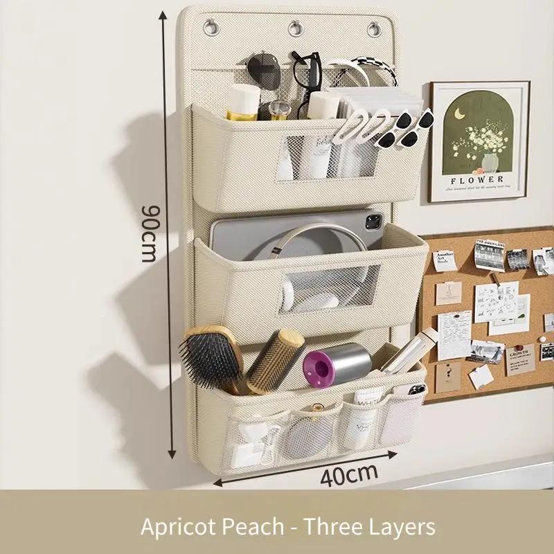 1pc Storage Hanging Bag Wardrobe Hanging Miscellaneous Storage Bag Non Perforated Household Underwear Organizing Storage Bag