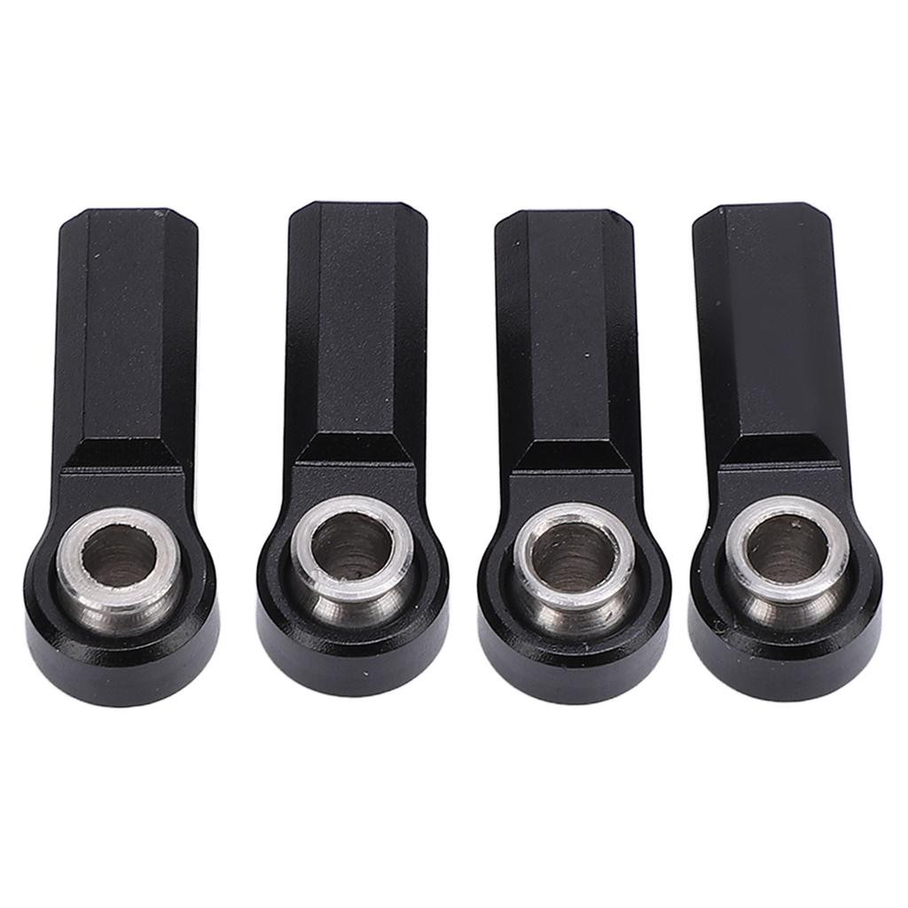 4PCS Metal Joint Alloy for 1/10 Model Car 7.0mm Diameter M4 Thrd RC Car Joint 4 Straight