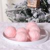 5cm Woolen Ball Christmas Tree Pendant Red Pink White Xmas Drop Ornaments Christmas Decoration For Home 2025 Christmas
