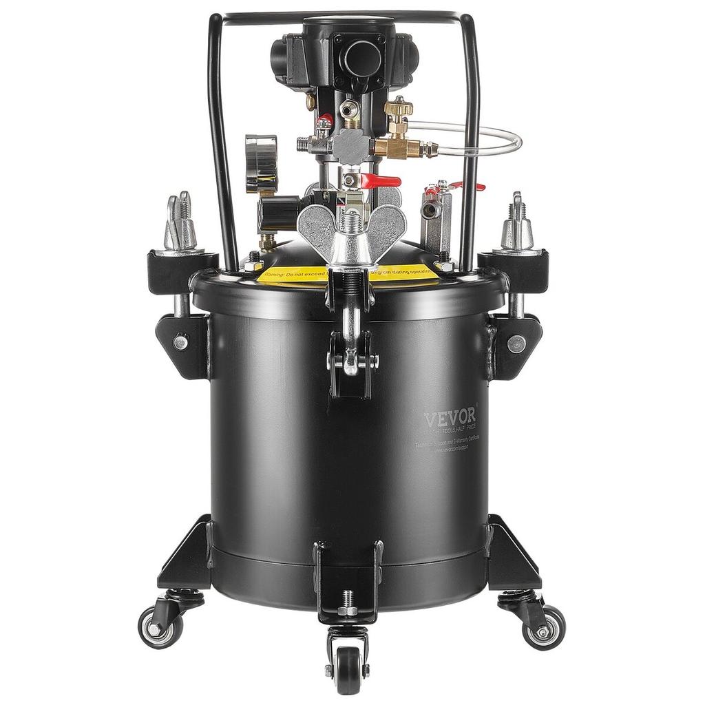 Réservoir à pression pour peinture en aérosol 10 L / 2,5 gal Agitation entièrement automatique 70 psi