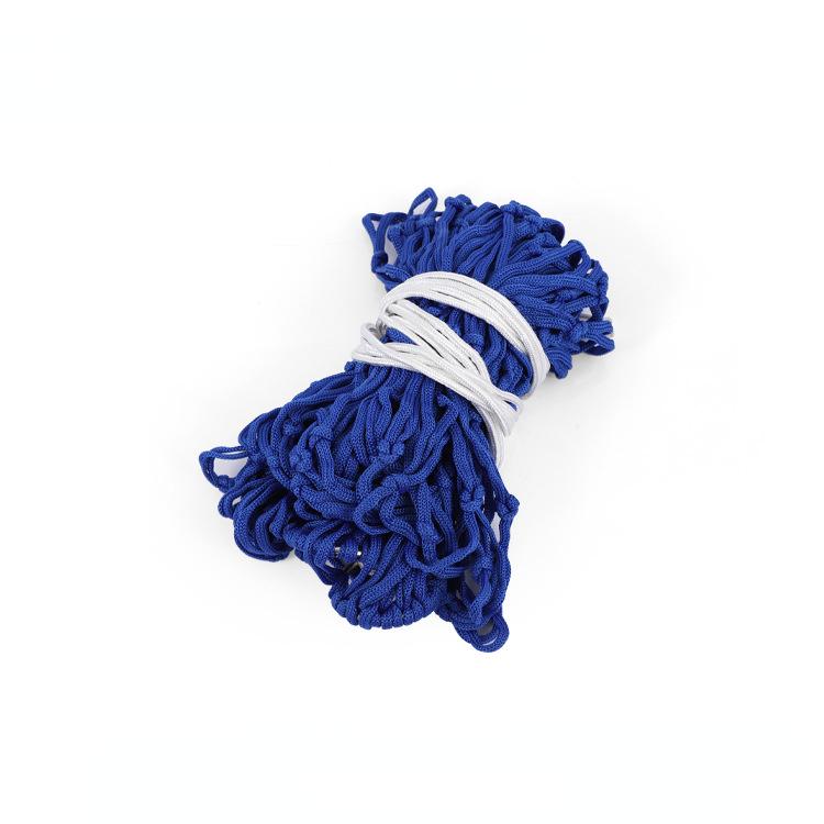 

Портативна нейлонова сітка з 10 ниток мотузки, один розмір для відкритого кемпінгу, туристичний садовий гамак із синій