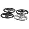 2026 New For Toyota Car Logo 3D For Toyota Car series Corolla Camry RAV4 Front Head Grill Hood Bonnet Emblem Rear Tail Bumper Tr