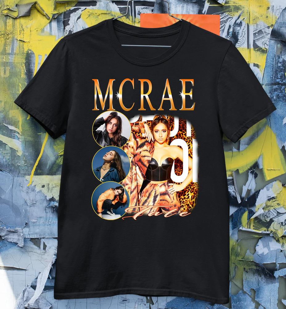 Tate McRae Gift For Family Black T-Shirt Cotton Full Size S-5XL Unisex T-Shirt M