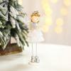 New Christmas Decor Angel Girl Figurine 15cm Cute Fairy Elf Figurine Desktop Ornament Creative Angel Thoughtful Gift