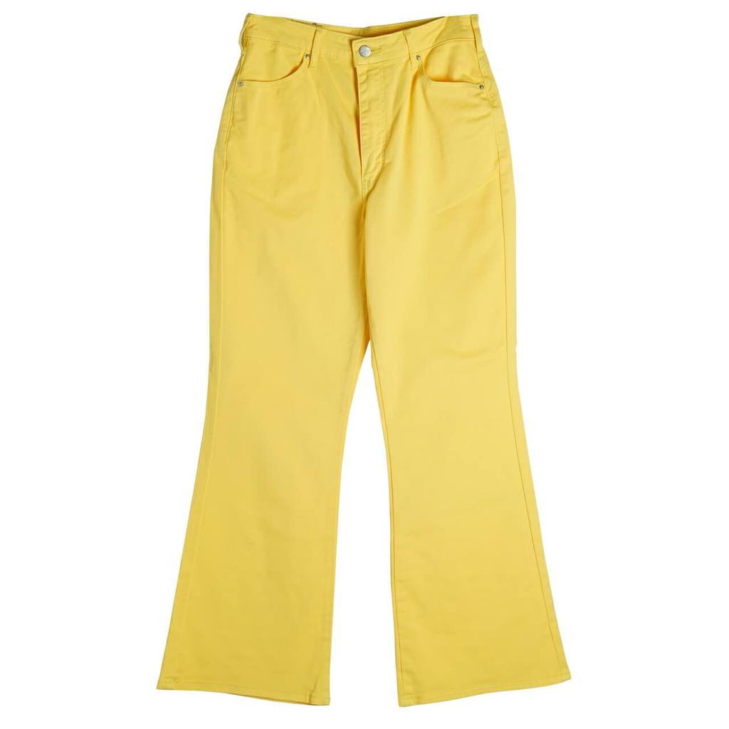 Lee Flare Pants Denim Flare Size 2XS [Official] Women's Jeggings, LL1376-117, Yellow,