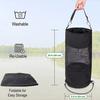 Collapsible Mesh Trash Can Garbage Bag Foldable Design Large Capacity Portable Boat Trash Bag Accessories