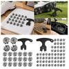 30 Pieces Golf Shoe Spikes Non-Slip Replacement Tips for Sports Shoes Made of Material And