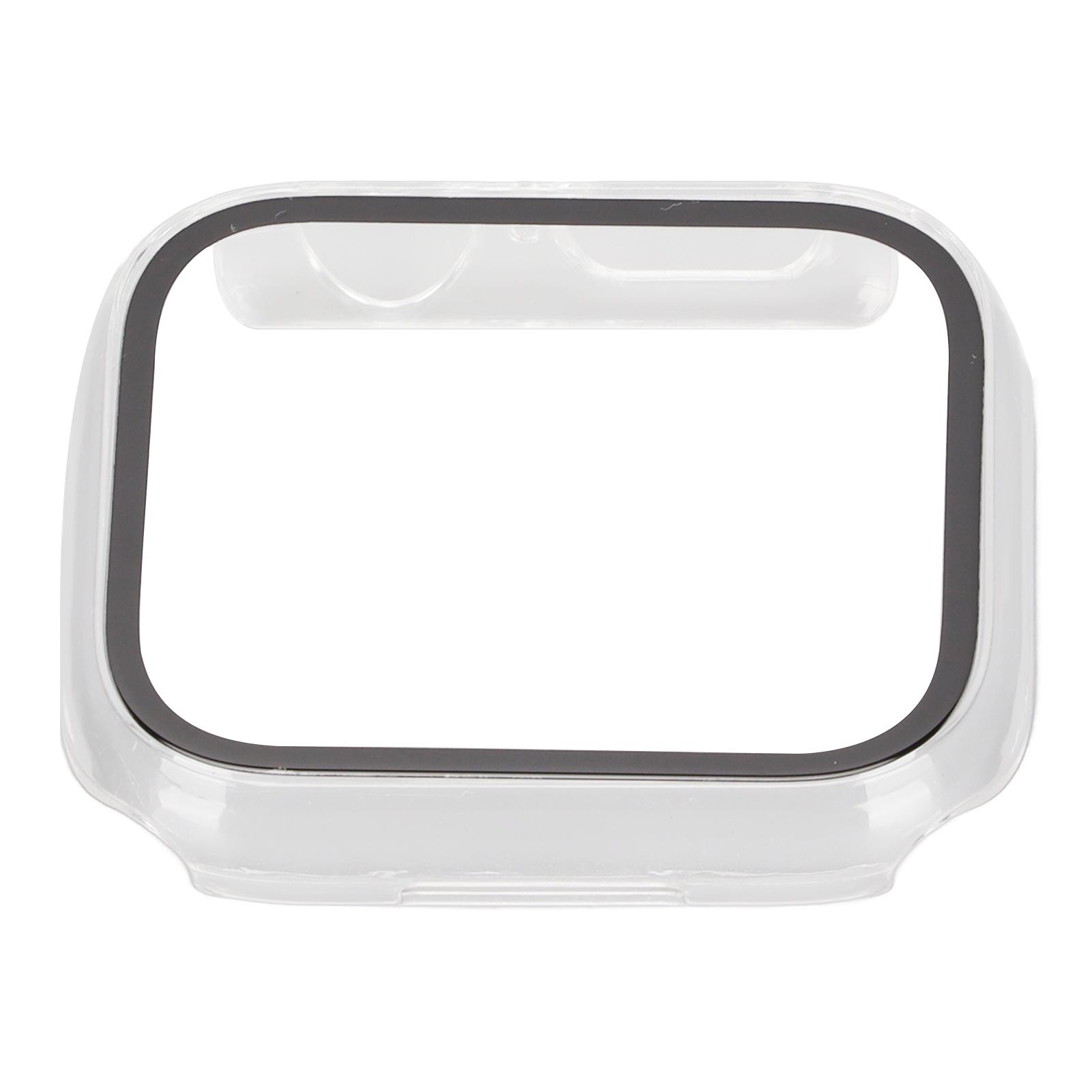 

Protective Watch Shell Case with Tempered Glass Full Coverage HD Screen Protector for IWatch Series 7 2021 Type 3