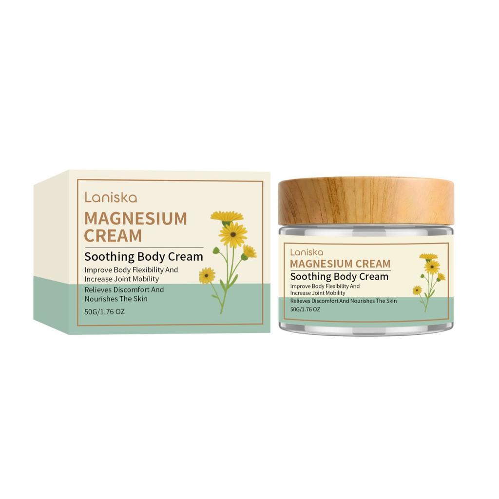 LANISKA Muscle & Joint Care Cream Gentle Soothing Body Joint Comfort Moisturizing Massage Daily Care