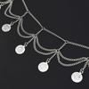 Jewelry Metal Body Chain Coin Pendant Belly Dance Body Chain Vintage Tassel Waist Chain  Beach
